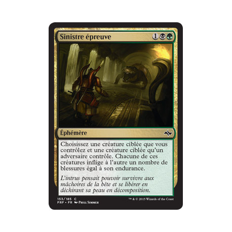 (Foil) Multicolore - Sinistre épreuve (C) [FRF]