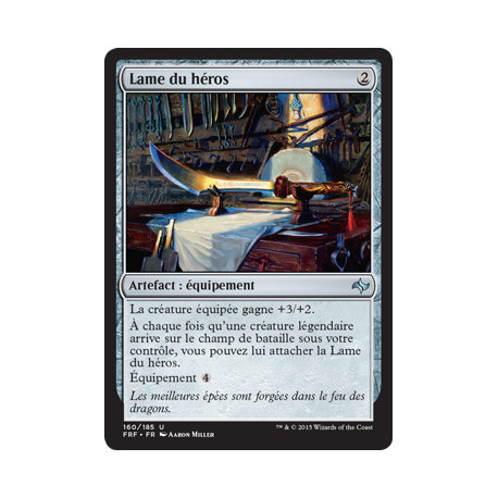 (Foil) Incolore - Lame du héros (U) [FRF]