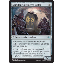 (Foil) Incolore - Serviteurs de pierre taillée (U) [FRF]