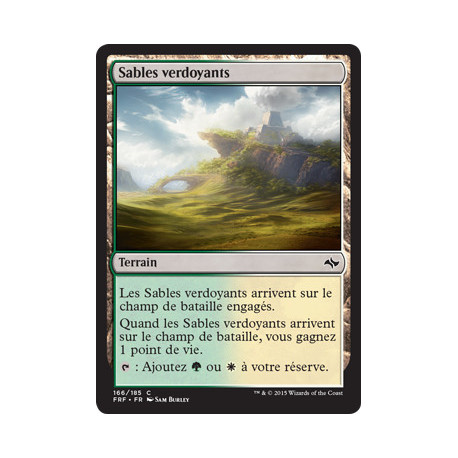 (Foil) Terrain - Sables verdoyants (C) [FRF]