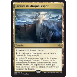 (Foil) Terrain - Creuset du dragon-esprit (R) [FRF]