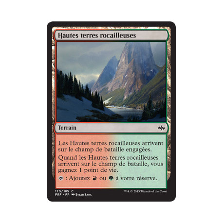 (Foil) Terrain - Hautes terres rocailleuses (C) [FRF]