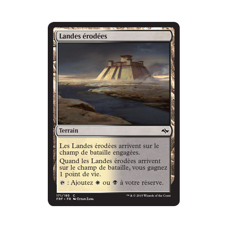 (Foil) Terrain - Landes érodées (C) [FRF]