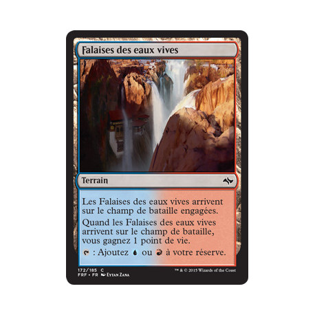(Foil) Terrain - Falaises des eaux vives (C) [FRF]
