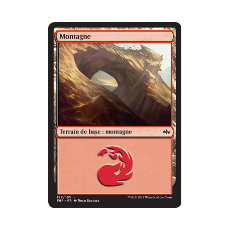 (Foil) Terrain - Montagne (V1) (L) [FRF]