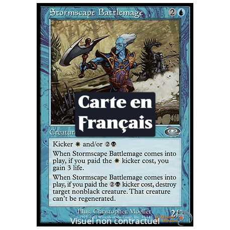 Bleue - Mage de bataille orageosophe (U) [PLS]