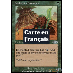 Verte - Harmonie selon Multani (U) [PLS]