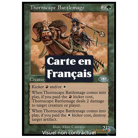 Verte - Mage de bataille spinosophe (U) [PLS]