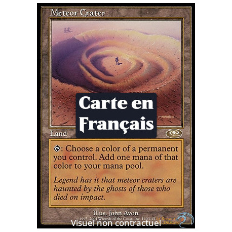 Terrain - Cratère météoritique (R) [PLS]
