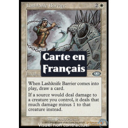(Foil) Blanche - Barrière de fouets-lames (U) [PLS]