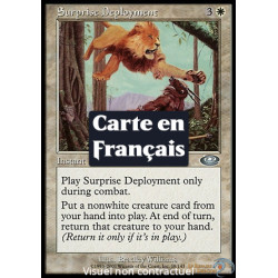 (Foil) Blanche - Déploiement surprise (U) [PLS]