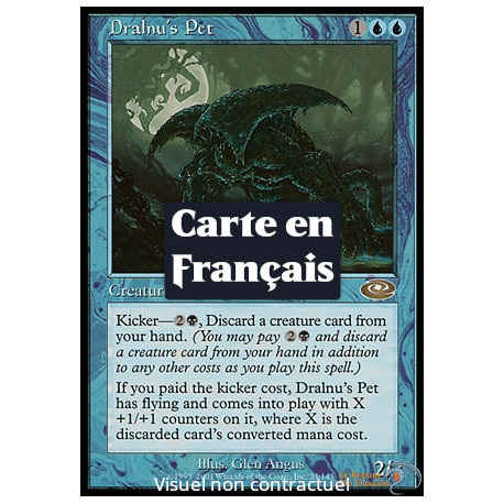 (Foil) Bleue - Familier de Dralnu (R) [PLS]