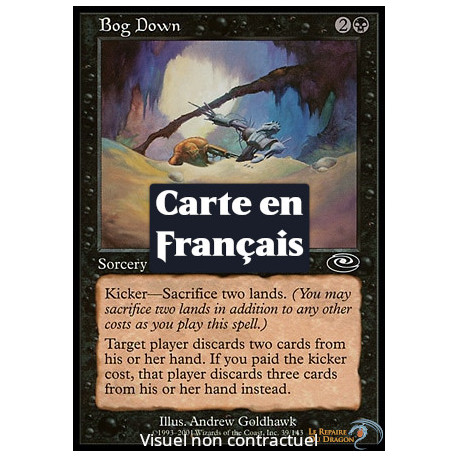 (Foil) Noire - Affaissement marécageux (C) [PLS]