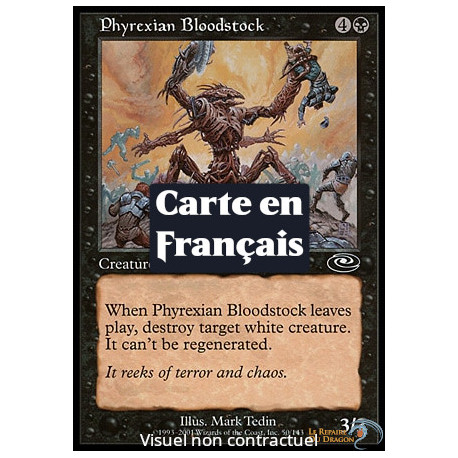 (Foil) Noire - Sangarmée phyrexiane (C) [PLS]