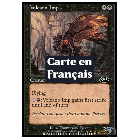 (Foil) Noire - Diablotin des volcans (C) [PLS]