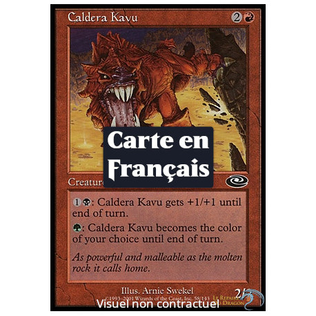 (Foil) Rouge - Kavru des caldeiras (C) [PLS]