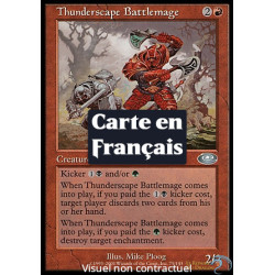 (Foil) Rouge - Mage de bataille tonitrosophe (U) [PLS]