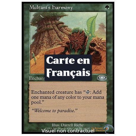 (Foil) Verte - Harmonie selon Multani (U) [PLS]