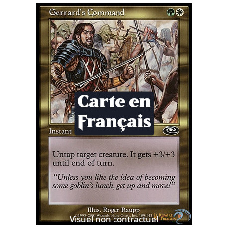 (Foil) Multicolore - Commandement de Gerrard (C) [PLS]