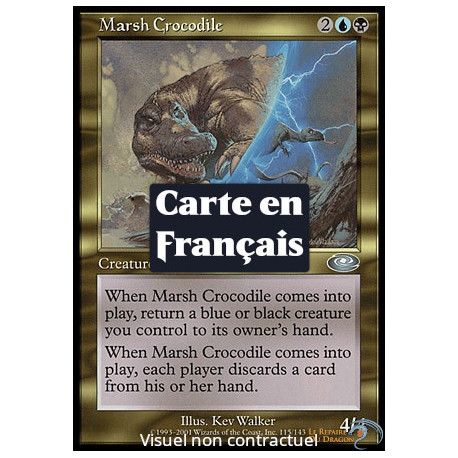 (Foil) Multicolore - Crocodile des marais (U) [PLS]