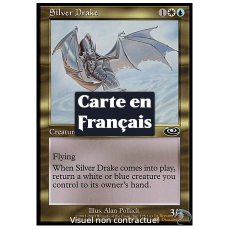 (Foil) Multicolore - Drakôn argenté (C) [PLS]
