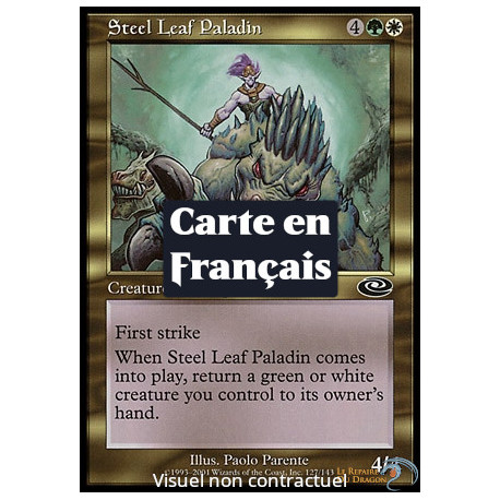 (Foil) Multicolore - Paladin Feuille-Acier (C) [PLS]