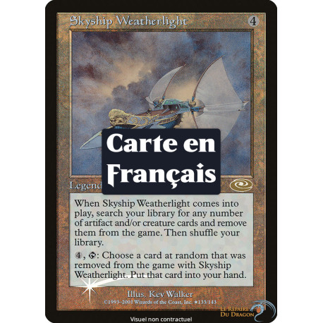 (Foil) Incolore - L'Aquilon, vaisseau volant (V2, Foil - alternative art) (R) [PLS]