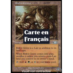 (Foil) Terrain - Bosquet de Riss (U) [PLS]