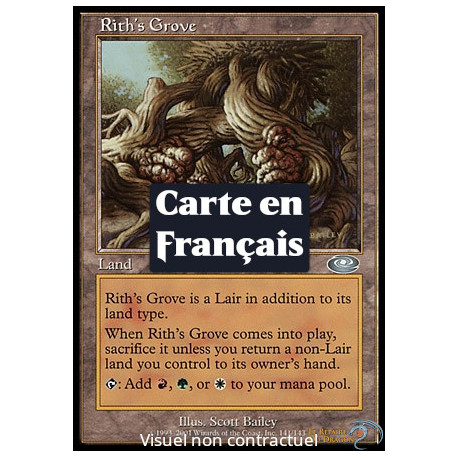 (Foil) Terrain - Bosquet de Riss (U) [PLS]