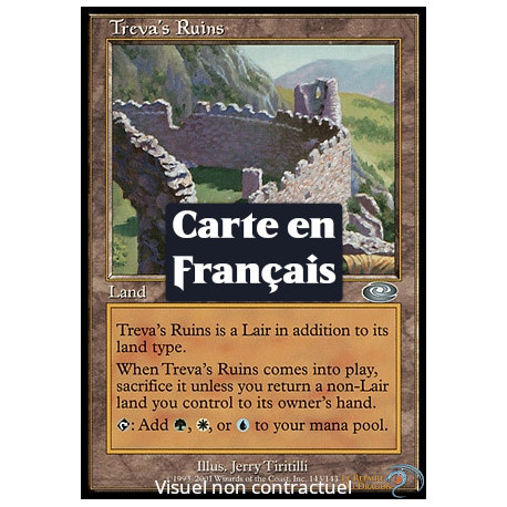 (Foil) Terrain - Ruines de Treva (U) [PLS]