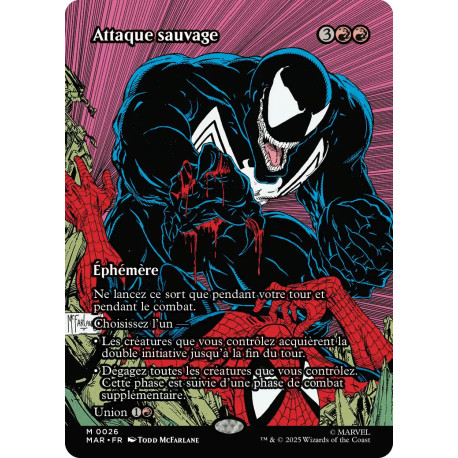 Rouge - Attaque sauvage (M) [MAR]