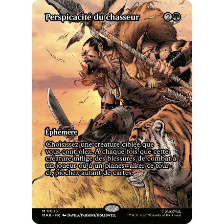 Verte - Perspicacité du chasseur (M) [MAR]