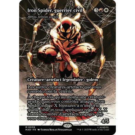 Multicolore - Iron Spider, guerrier civil (Alibou, témoin ancien) (M) [MAR]
