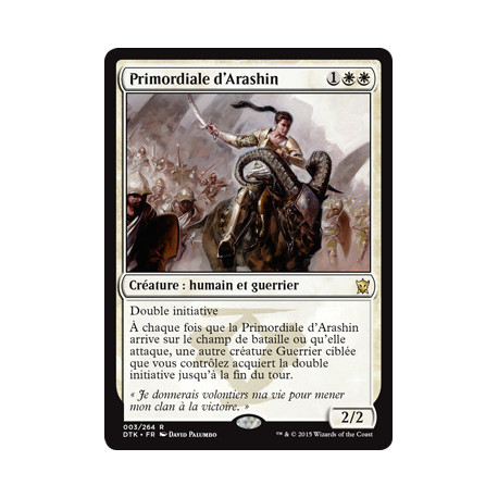 (Foil) Blanche - Primordiale d'Arashin (R) [DTK]
