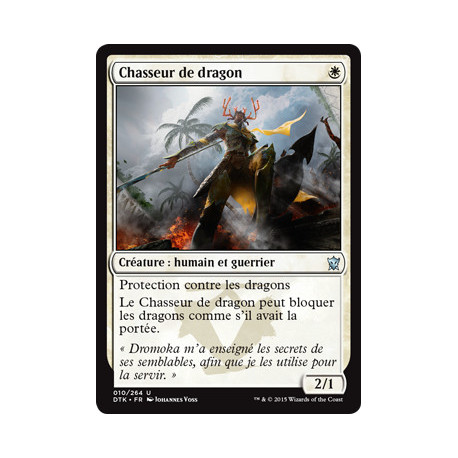 (Foil) Blanche - Chasseur de dragon (U) [DTK]