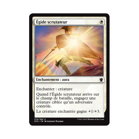 (Foil) Blanche - Égide scrutateur (C) [DTK]