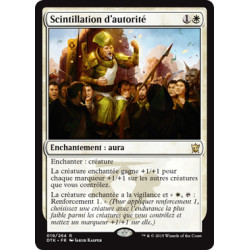 (Foil) Blanche - Scintillation d'autorité (R) [DTK]