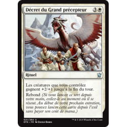 (Foil) Blanche - Décret du Grand précepteur (U) [DTK]
