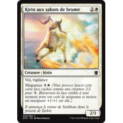 (Foil) Blanche - Kirin aux sabots de brume (C) [DTK]