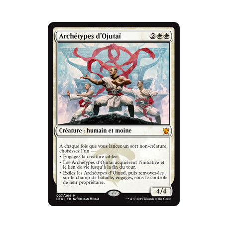 (Foil) Blanche - Archétypes d'Ojutaï (M) [DTK]