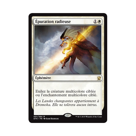 (Foil) Blanche - Épuration radieuse (R) [DTK]