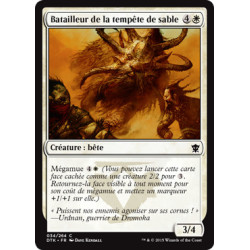(Foil) Blanche - Batailleur de la tempête de sable (C) [DTK]