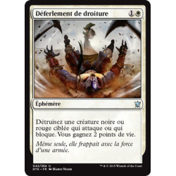 (Foil) Blanche - Déferlement de droiture (U) [DTK]