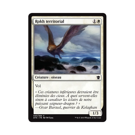 (Foil) Blanche - Rokh territorial (C) [DTK]