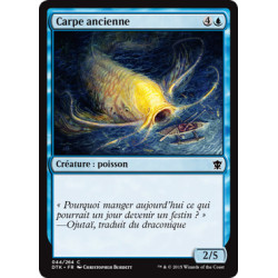 (Foil) Bleue - Carpe ancienne (C) [DTK]
