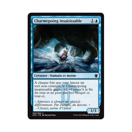 (Foil) Bleue - Charmepoing insaisissable (C) [DTK]