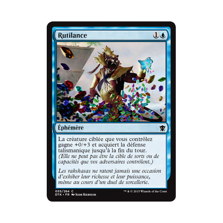 (Foil) Bleue - Rutilance (C) [DTK]