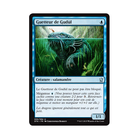 (Foil) Bleue - Guetteur de Gudùl (U) [DTK]