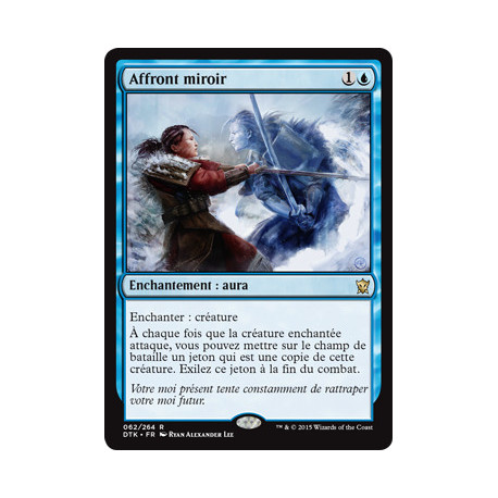 (Foil) Bleue - Affront miroir (R) [DTK]