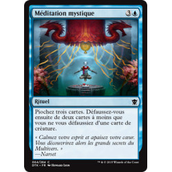 (Foil) Bleue - Méditation mystique (C) [DTK]